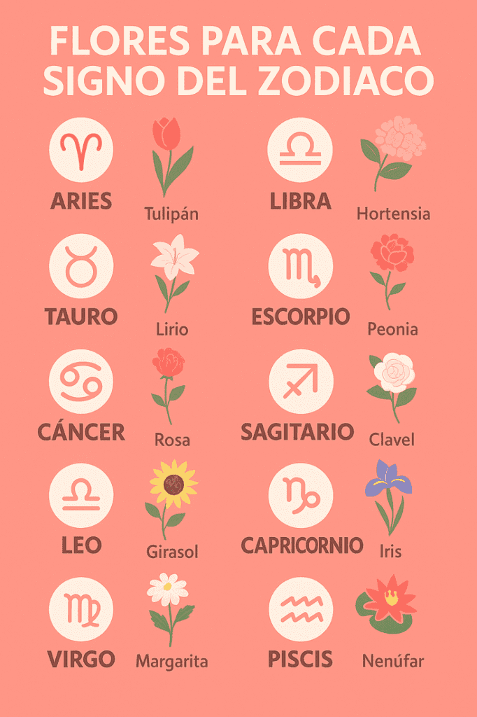 Flores para cada signo del zodiaco nerine