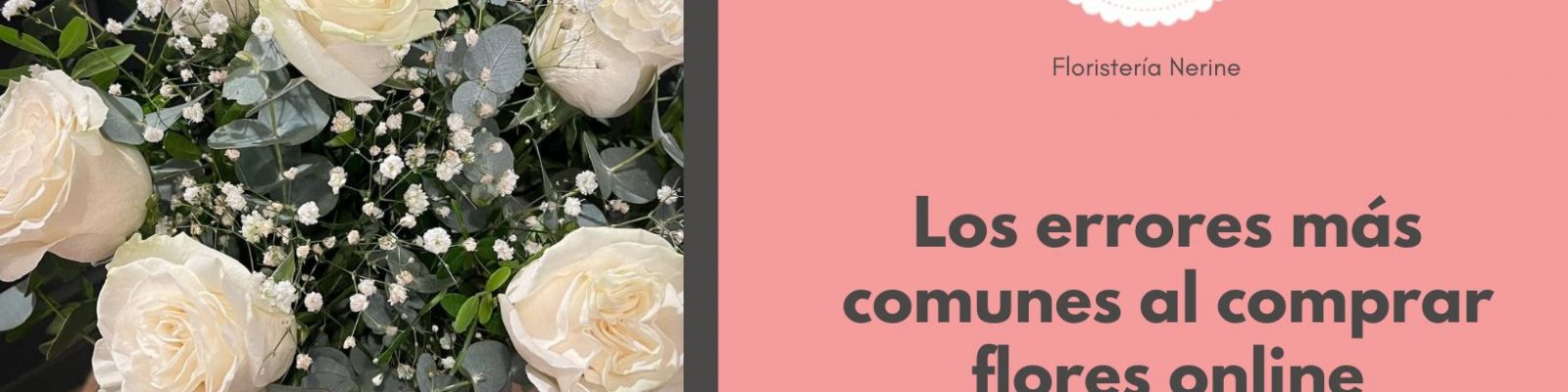 Los errores más comunes al comprar flores online